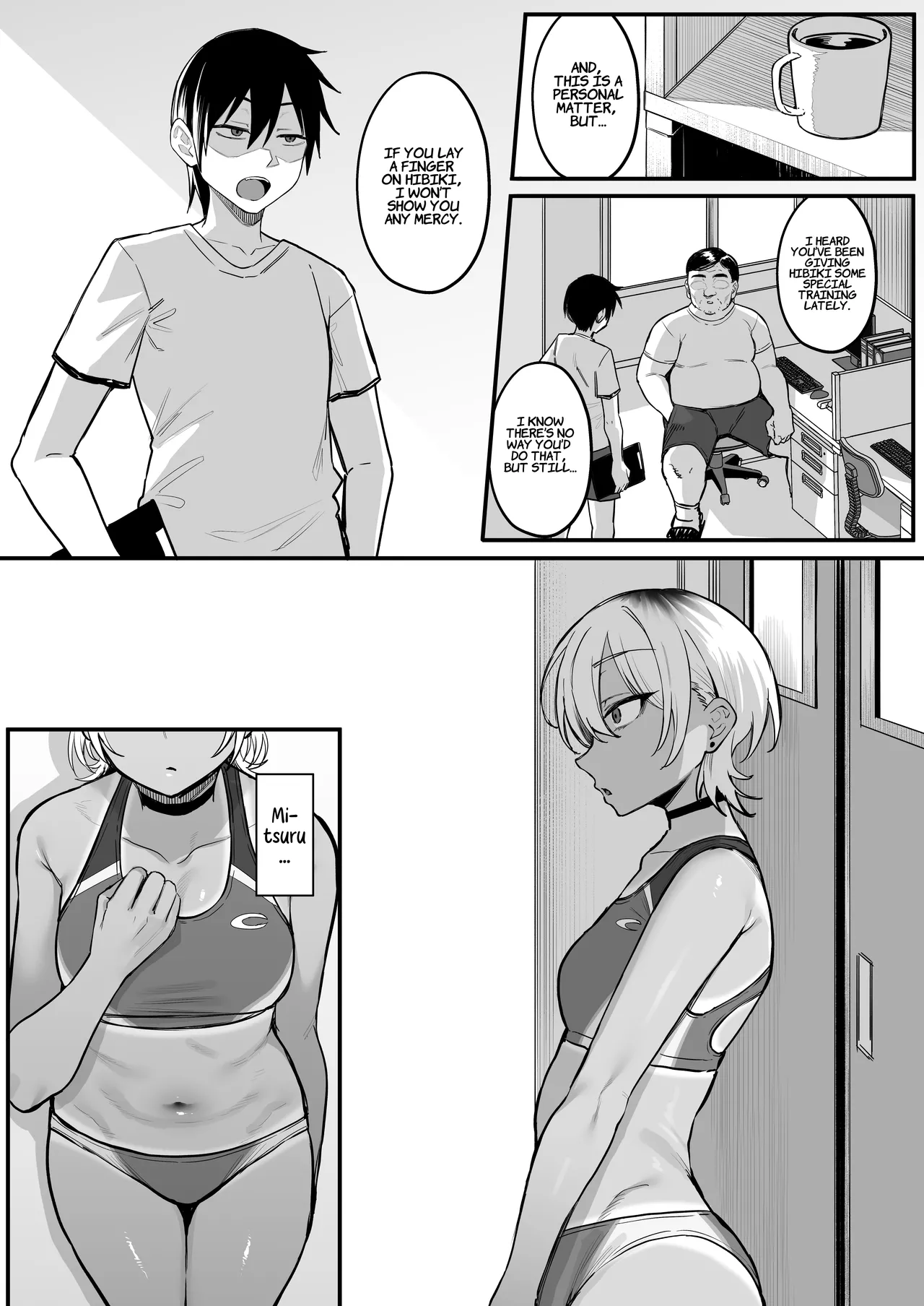 Hentai Manga Comic-The Secret Thing My Tomboyish Childhood Friend From The Track Team Does That She Can't Tell Anyone About.-Read-38
